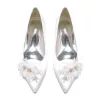 Flat Heel 2.5cm Silk-Like Shoes CK0430 sold by Cocomelody