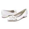 Flat Heel 2.5cm Silk-Like Shoes CK0430 sold by Cocomelody
