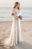 A-Line Sweep-Brush Train Lace Wedding Dress CW3511 sold by Cocomelody