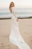 A-Line Sweep-Brush Train Lace Wedding Dress CW3506 sold by Cocomelody