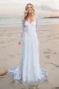 A-Line Sweep-Brush Train Lace Wedding Dress CW3506 sold by Cocomelody
