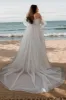 A-Line Court Train Sparkle Tulle Wedding Dress CW3486 sold by Cocomelody