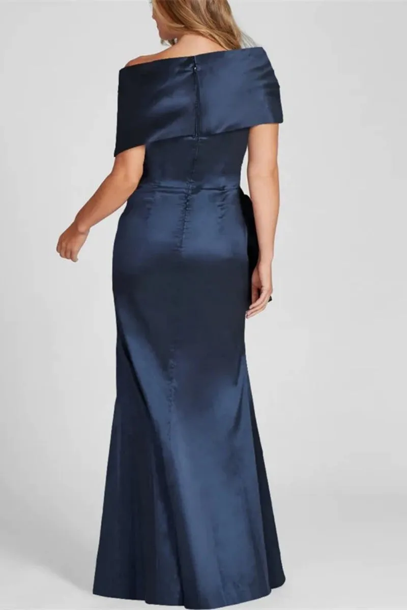 Off The Shoulder Floor Length Mother Of The Bride Dresses CM0336 sold by Cocomelody product image thumbnail 3