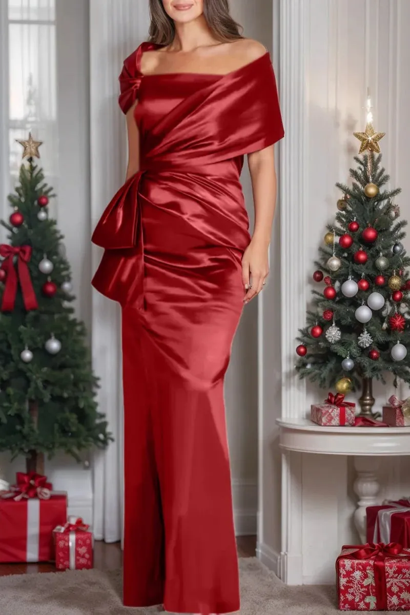 Off The Shoulder Floor Length Mother Of The Bride Dresses CM0336 sold by Cocomelody product image thumbnail 4