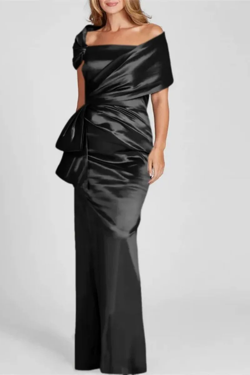 Off The Shoulder Floor Length Mother Of The Bride Dresses CM0336 sold by Cocomelody product image thumbnail 5