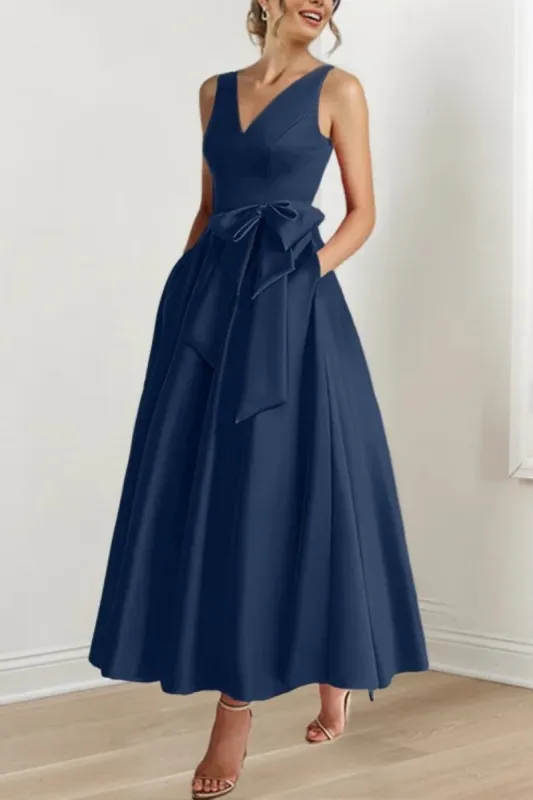 V Neck Sleeveless Ankle-Length Mother Of The Bride Dresses CM0331 sold by Cocomelody