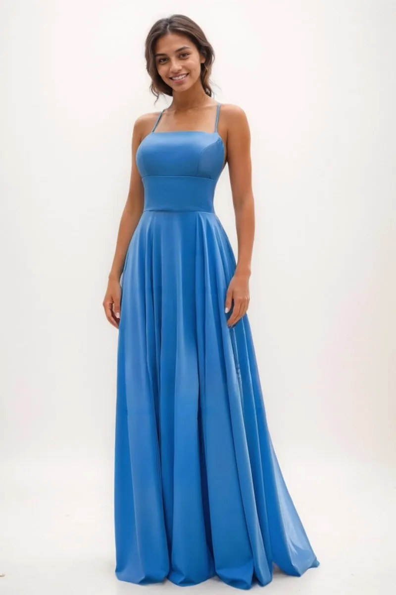 Classic A-Line Spaghetti Straps Chiffon Prom Dresses CS0768 sold by Cocomelody