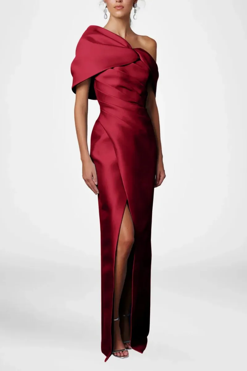 Sheath Column Half Sleeves Floor Length Mother Dresses CM0376 sold by Cocomelody product image thumbnail 5