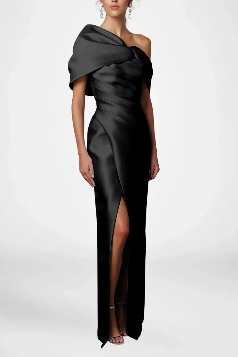 Sheath Column Half Sleeves Floor Length Mother Dresses CM0376 sold by Cocomelody product image thumbnail 3
