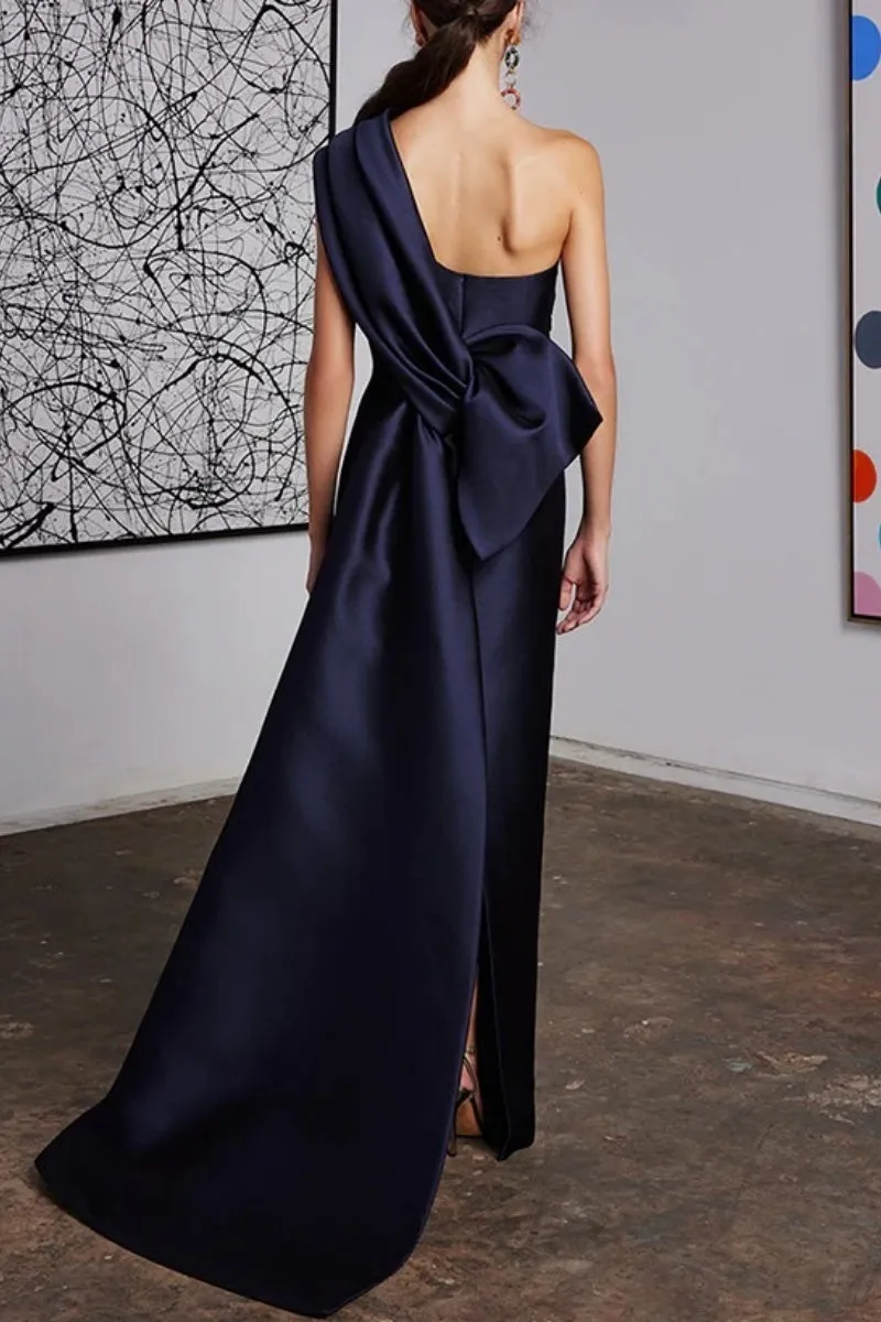 Sheath Column One Shoulder Mother of the Bride Dresses CM0372 sold by Cocomelody product image thumbnail 2