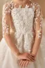 A-Line Illusion Neck Long Sleeve Tulle Court Train Flower Girl Dresses 757294973843 sold by Cocomelody