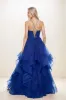 Ball Gown Sweetheart Tiered Skirt Tulle Prom Dresses CS0842 sold by Cocomelody