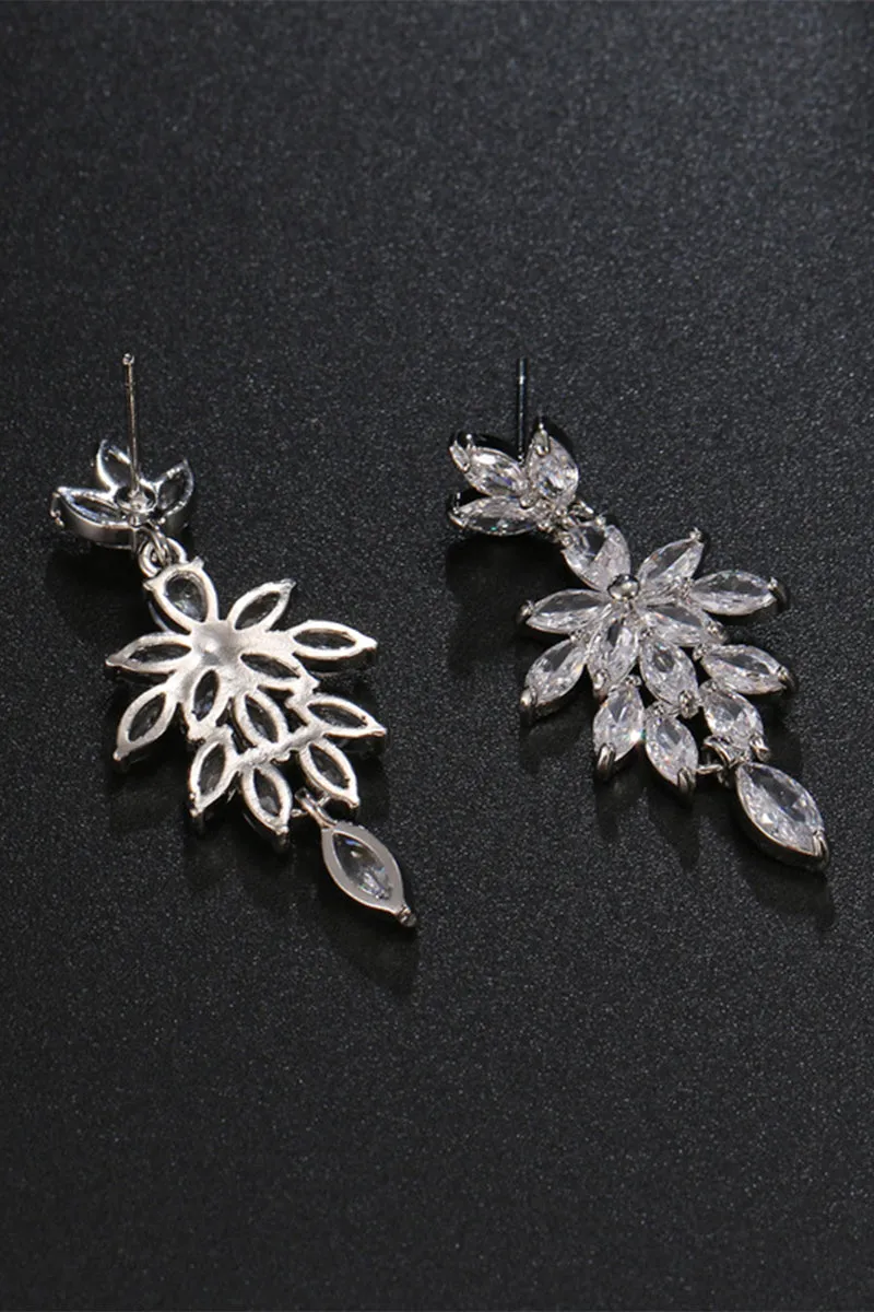 Luxurious Rhinestone Drop Earrings 693880171426 sold by Cocomelody product image thumbnail 2