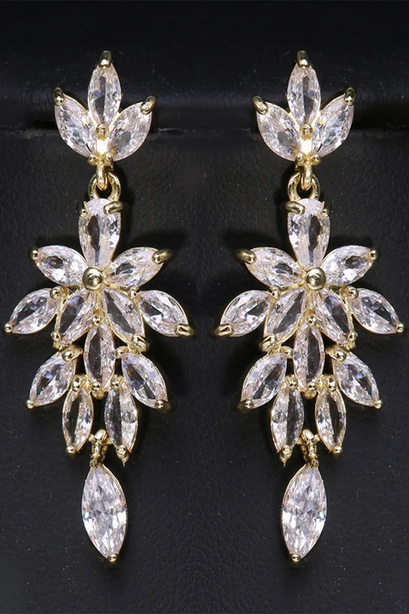 Luxurious Rhinestone Drop Earrings 693880171426 sold by Cocomelody product image thumbnail 4