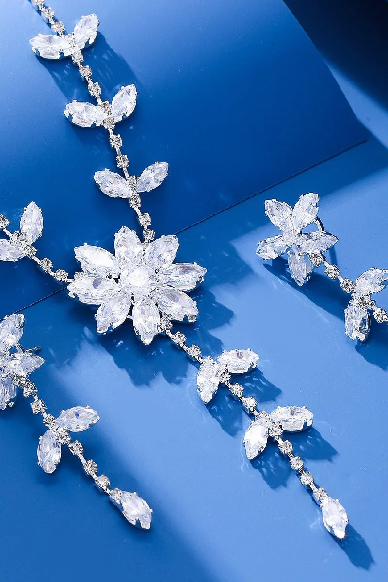 Gorgeous Zircon Earrings/Necklace Jewelry Sets (Set of 2) 784048793825 sold by Cocomelody product image thumbnail 3