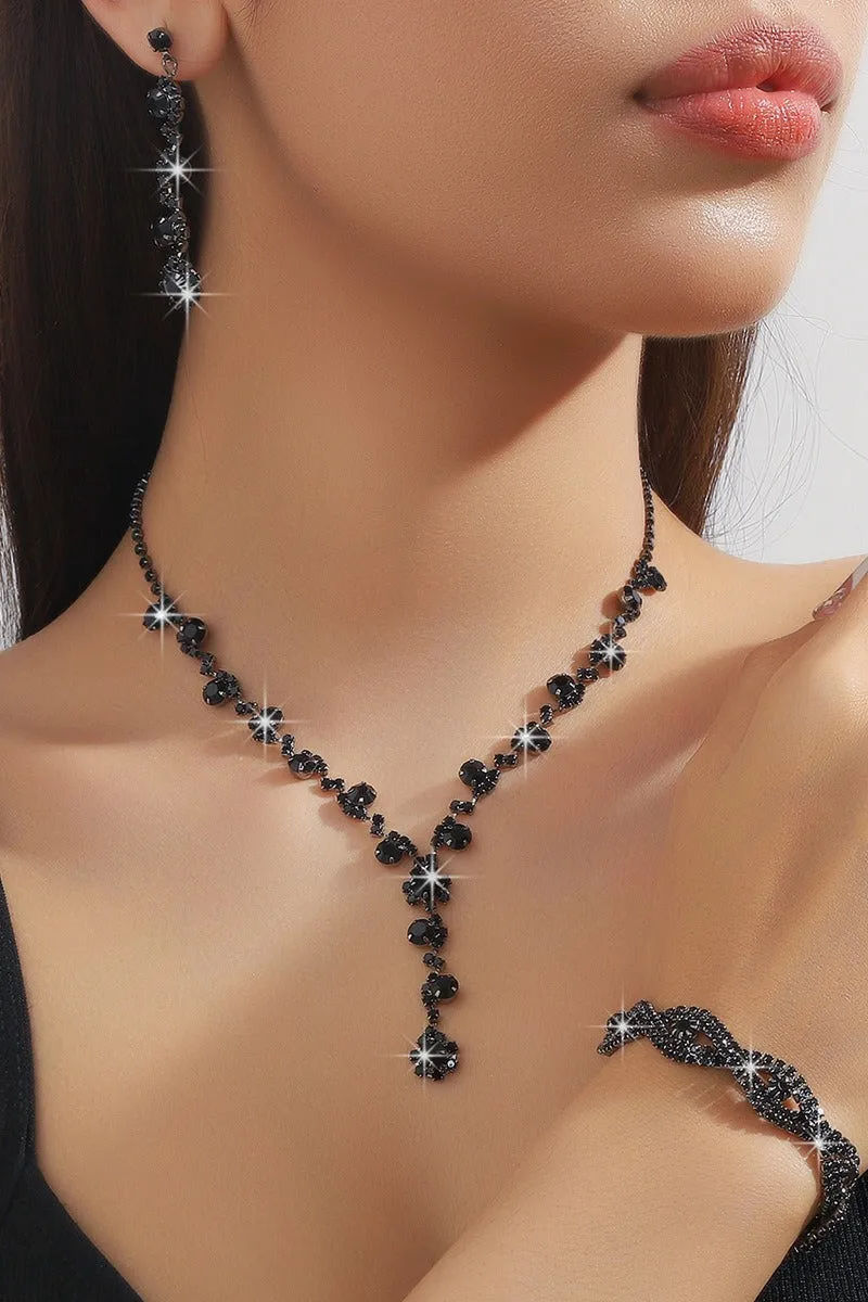 Wedding Earrings/Necklace Jewelry Sets (Set of 3) 778205197964 sold by Cocomelody product image thumbnail 2