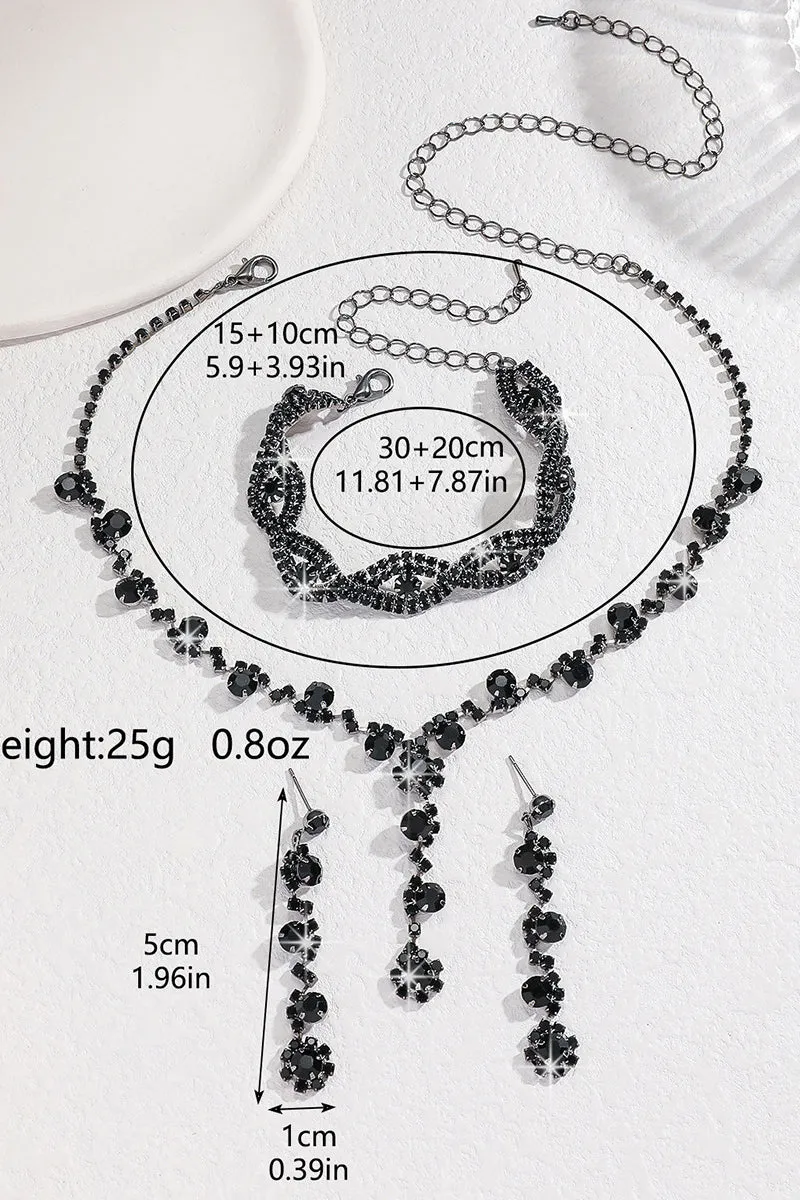 Wedding Earrings/Necklace Jewelry Sets (Set of 3) 778205197964 sold by Cocomelody product image thumbnail 4