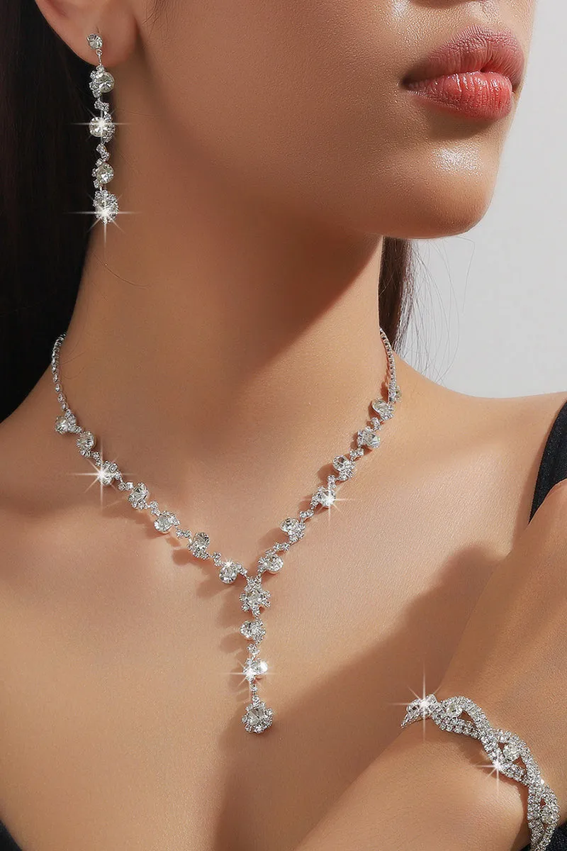 Wedding Earrings/Necklace Jewelry Sets (Set of 3) 778205197964 sold by Cocomelody product image thumbnail 5