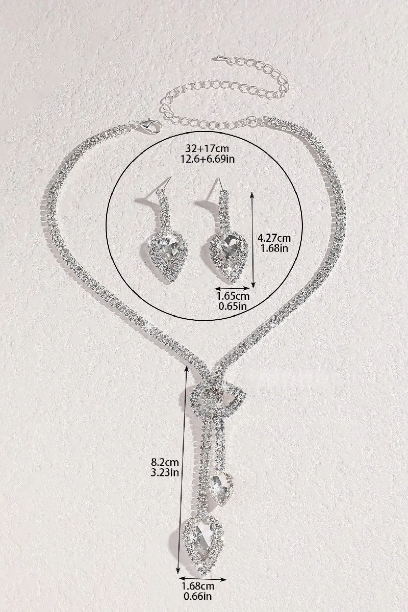 Wedding Earrings/Necklace Jewelry Sets (Set of 2) 752186449074 sold by Cocomelody product image thumbnail 5