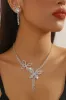 Gorgeous Zircon Earrings/Necklace Jewelry Sets (Set of 2)  746322010948 sold by Cocomelody