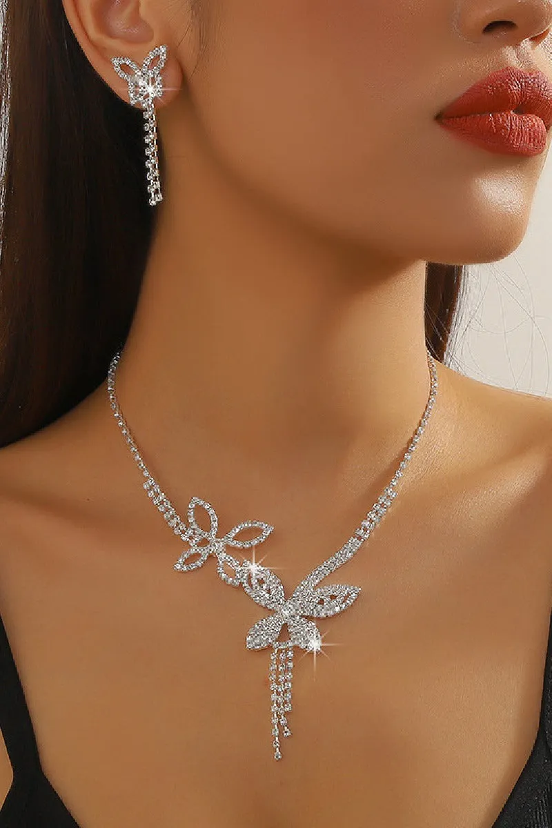 Gorgeous Zircon Earrings/Necklace Jewelry Sets (Set of 2) 746322010948 sold by Cocomelody