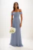 A-Line Maxi Chiffon Bridesmaid Dress CB0857 sold by Cocomelody