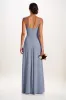 Sheath-Column Maxi Chiffon Bridesmaid Dress CB0855 sold by Cocomelody
