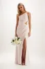 Sheath-Column Maxi Luxe Satin Bridesmaid Dress CB0842 sold by Cocomelody