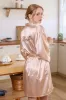 Personalized Bride Bridesmaid Robes Sexy Satin Robes 612191267008 sold by Cocomelody