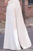 V-Neck Floor Length Chiffon Wedding Jumpsuit CW3582 sold by Cocomelody