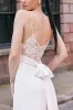 V-Neck Floor Length Chiffon Wedding Jumpsuit CW3576 sold by Cocomelody