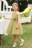 A-Line Midi Tulle Flower Girl Dress CF0373 sold by Cocomelody