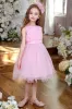 A-Line Midi Tulle Flower Girl Dress CF0360 sold by Cocomelody