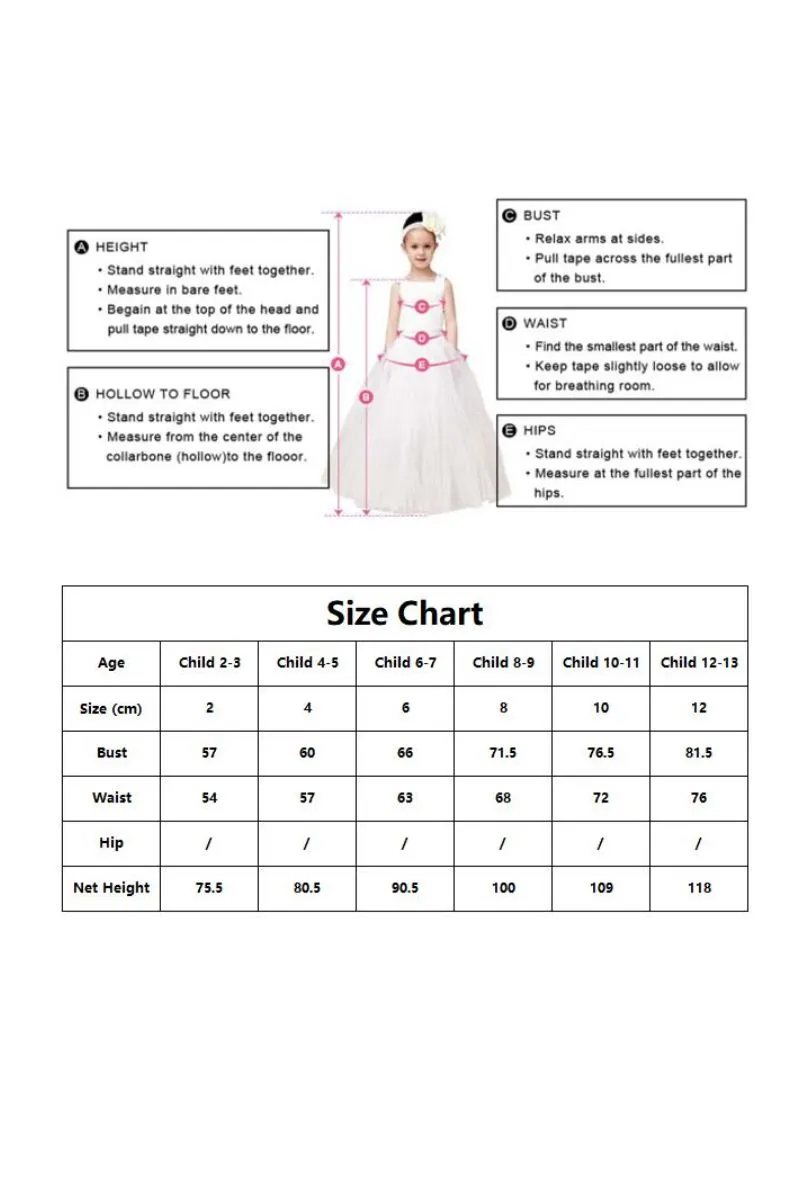 A-Line Maxi Tulle Flower Girl Dress CF0353 sold by Cocomelody product image thumbnail 3