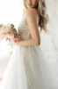 Boho Lace Tea-Length Backless Dress for Reception CW3396CR sold by Cocomelody