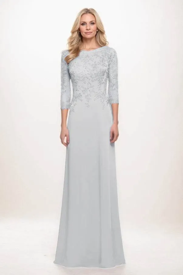 A-Line Maxi Chiffon Mother Of The Bride Dress CM0313 sold by Cocomelody product image thumbnail 5