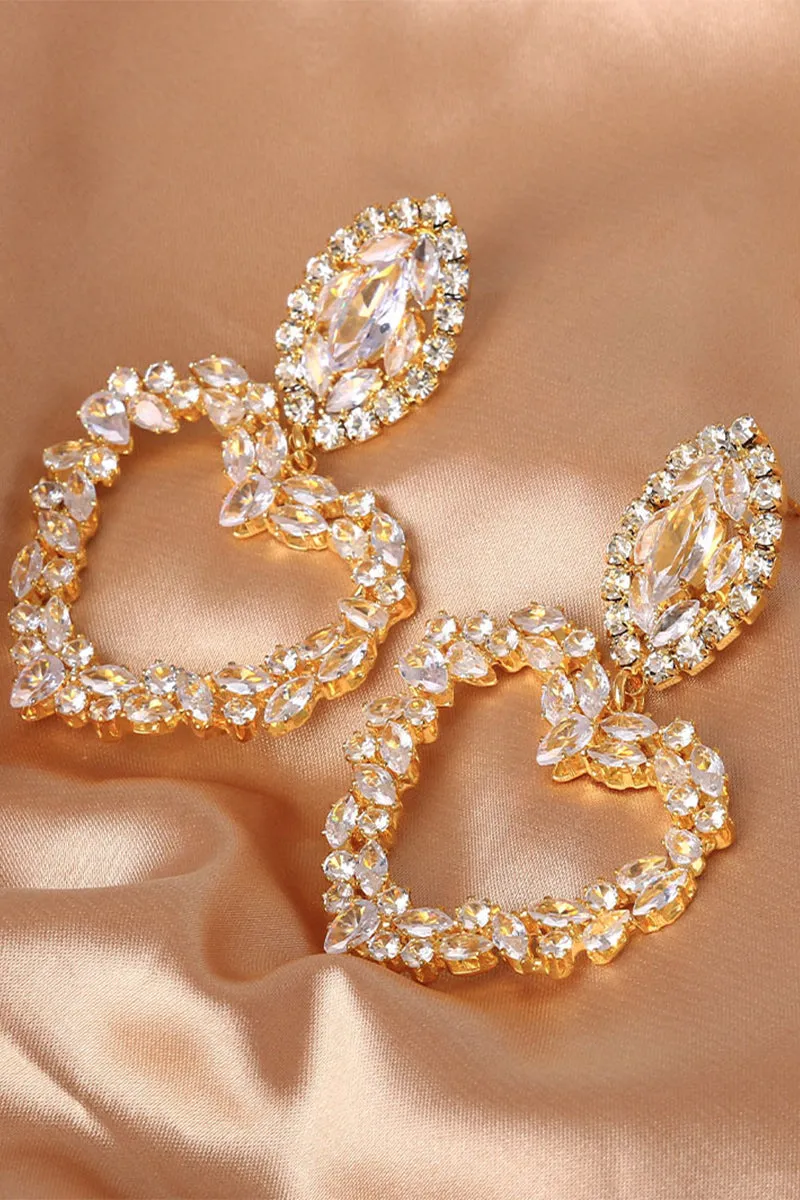 Alloy Earrings with Rhinestone 668172688839 sold by Cocomelody product image thumbnail 4