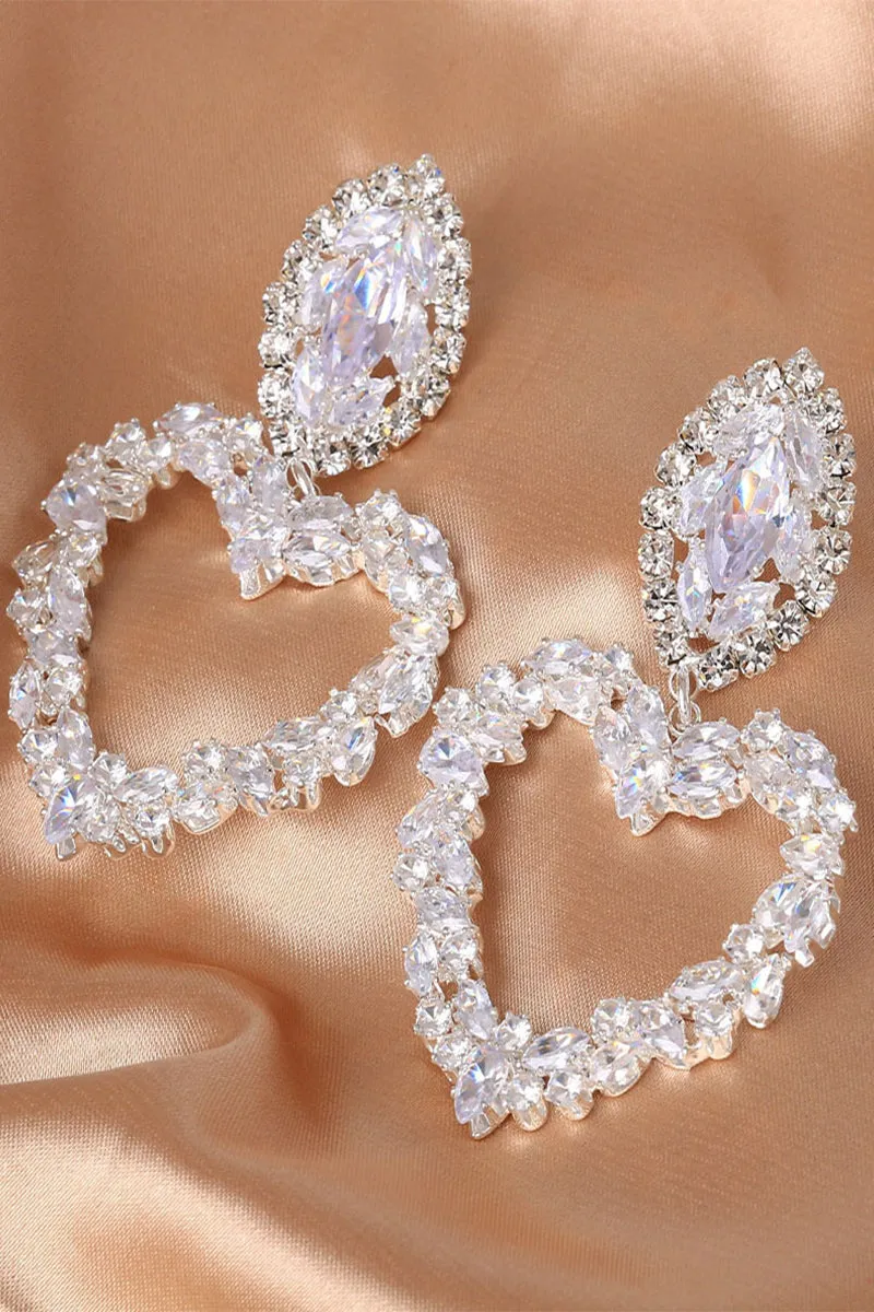 Alloy Earrings with Rhinestone 668172688839 sold by Cocomelody product image thumbnail 3
