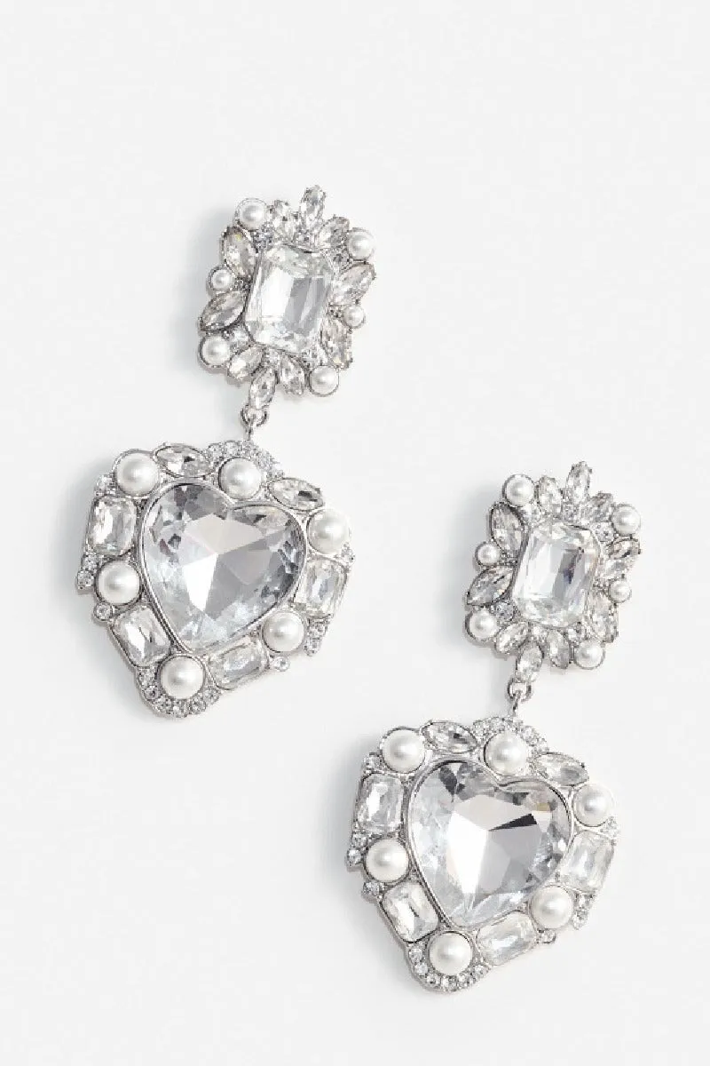 Luxurious Rhinestone Drop Earrings 909483031394 sold by Cocomelody product image thumbnail 4