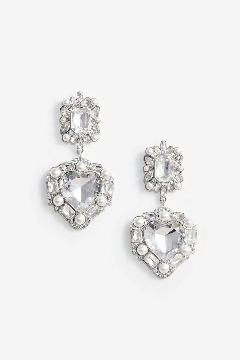 Luxurious Rhinestone Drop Earrings 909483031394 sold by Cocomelody product image thumbnail 3