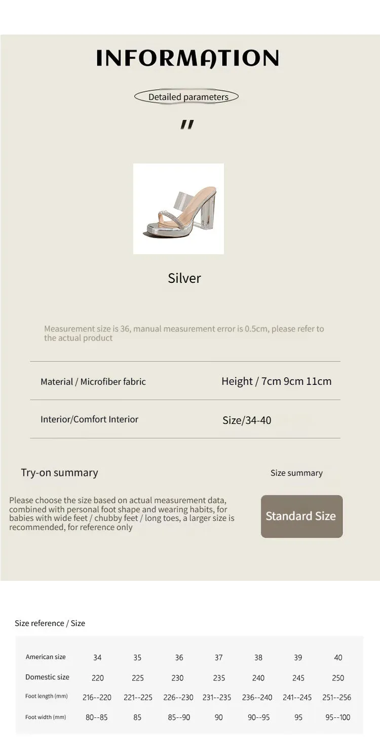 Chunky Heel 11cm PU Shoes 877856890347 sold by Cocomelody product image thumbnail 4