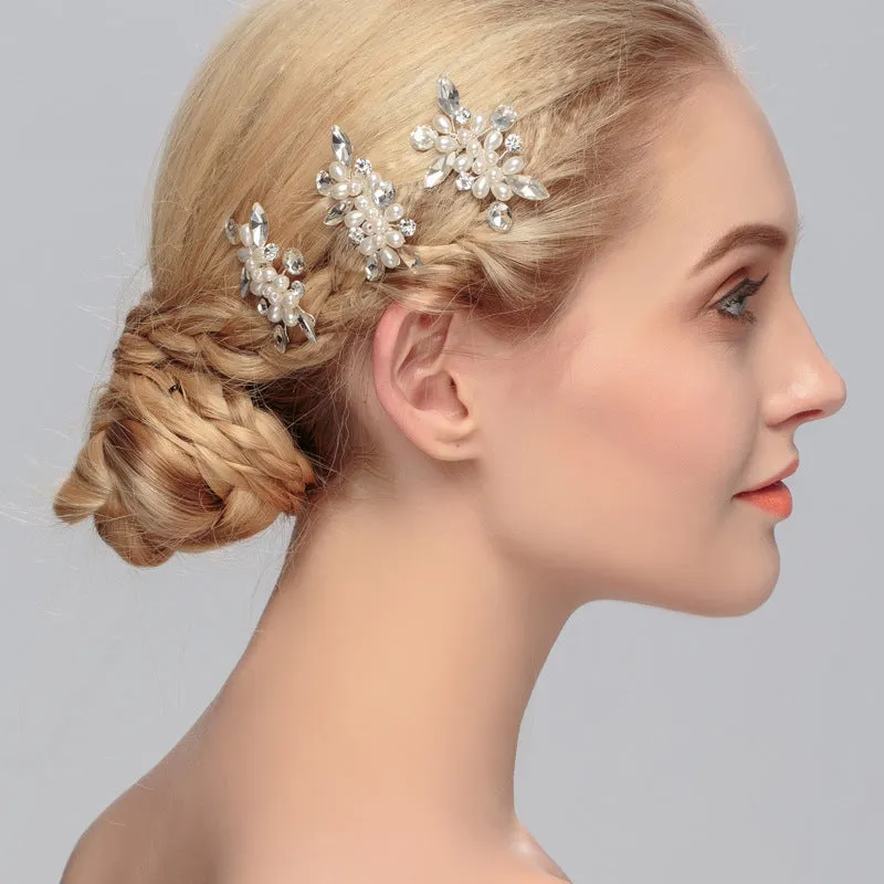 Pearl hair comb Hair Accessories 566704593828 sold by Cocomelody product image thumbnail 2