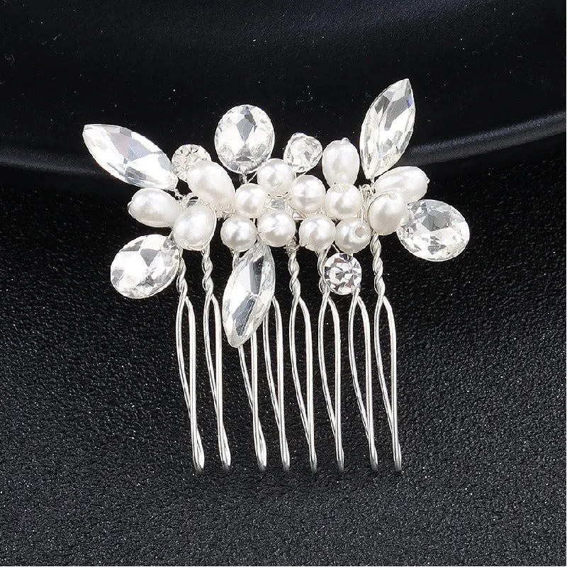 Pearl hair comb Hair Accessories 566704593828 sold by Cocomelody