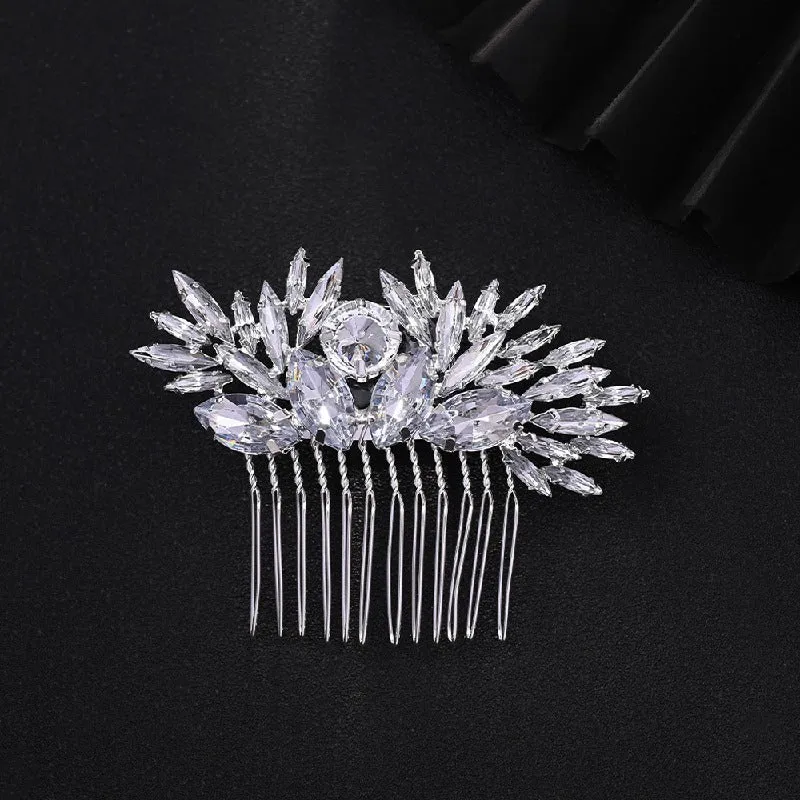 Water diamond hair comb Hair Accessories 850532058500 sold by Cocomelody