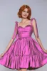 A-Line Mini Metallic Homecoming Dress CS0961 sold by Cocomelody