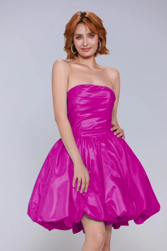 A-Line Mini Taffeta Homecoming Dress CS0951 sold by Cocomelody