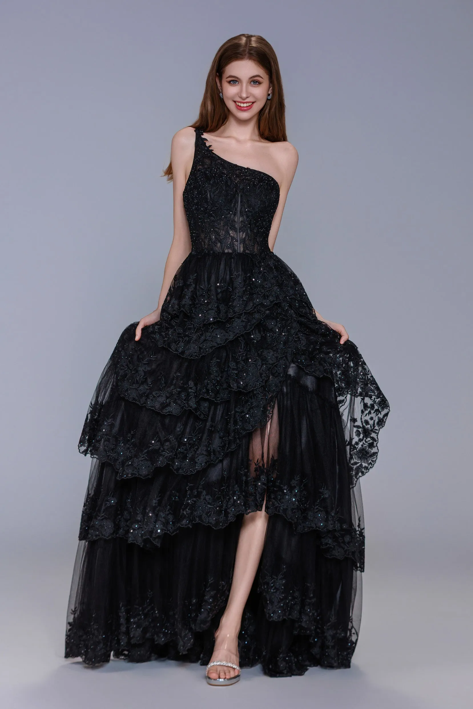 Ball Gown Maxi Tulle Prom Dress CS1049 sold by Cocomelody product image thumbnail 3