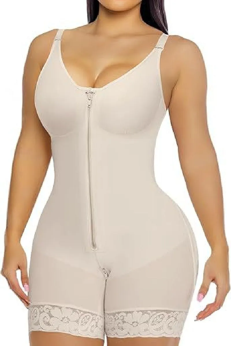 Mid-Thigh Shaping Bodysuit 950809761456 sold by Cocomelody