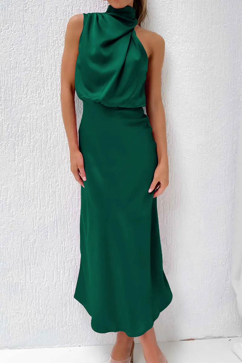 Sheath-Column Midi Forged Chiffon Dress 695677395149 sold by Cocomelody product image thumbnail 5