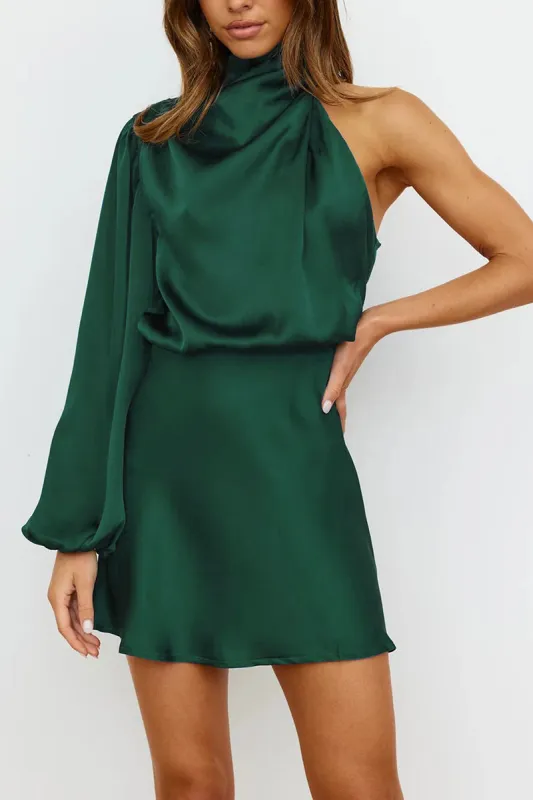 A-Line Mini Forged Chiffon Dress 944786405135 sold by Cocomelody